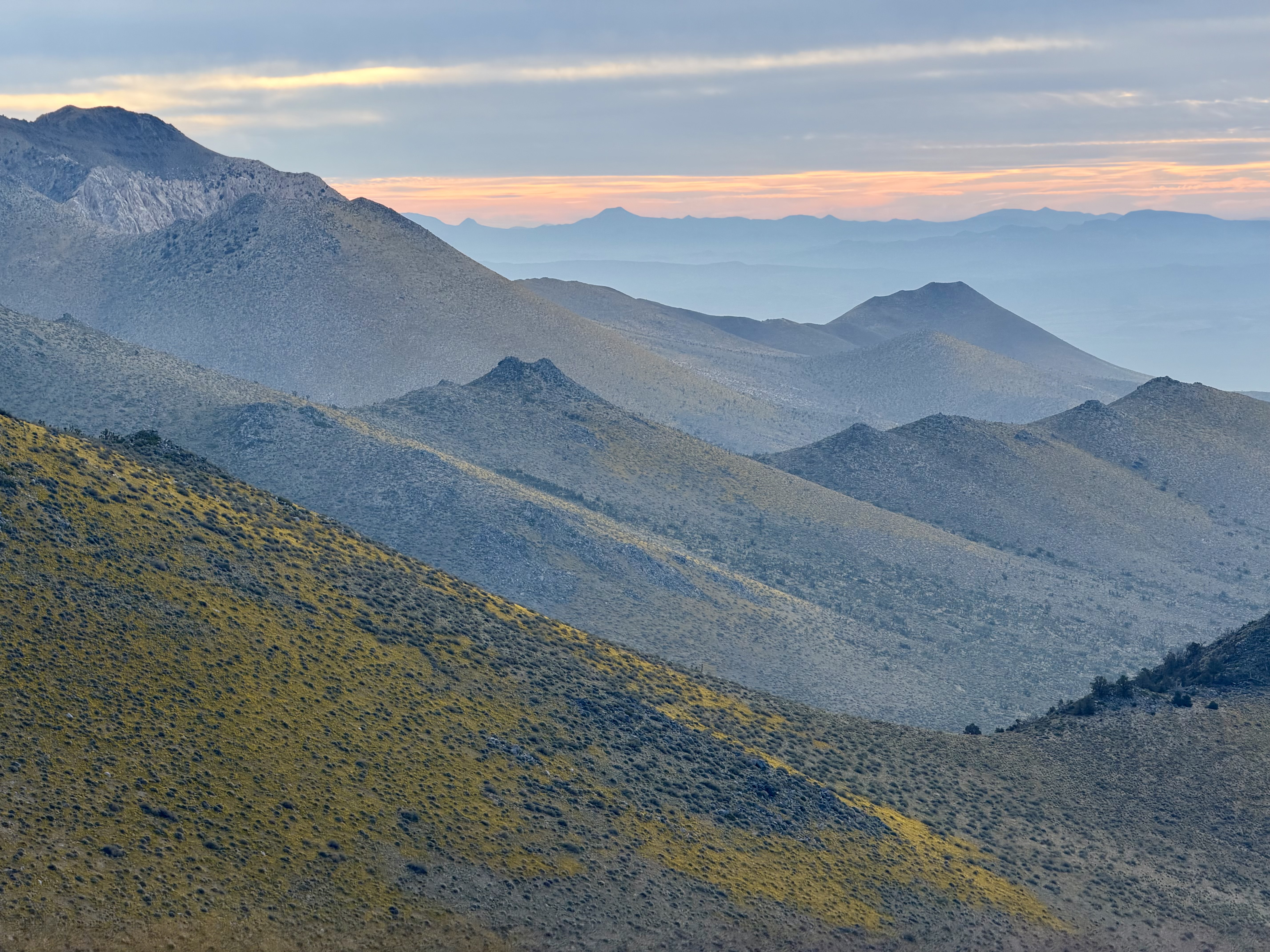 Views towards Owens River valley