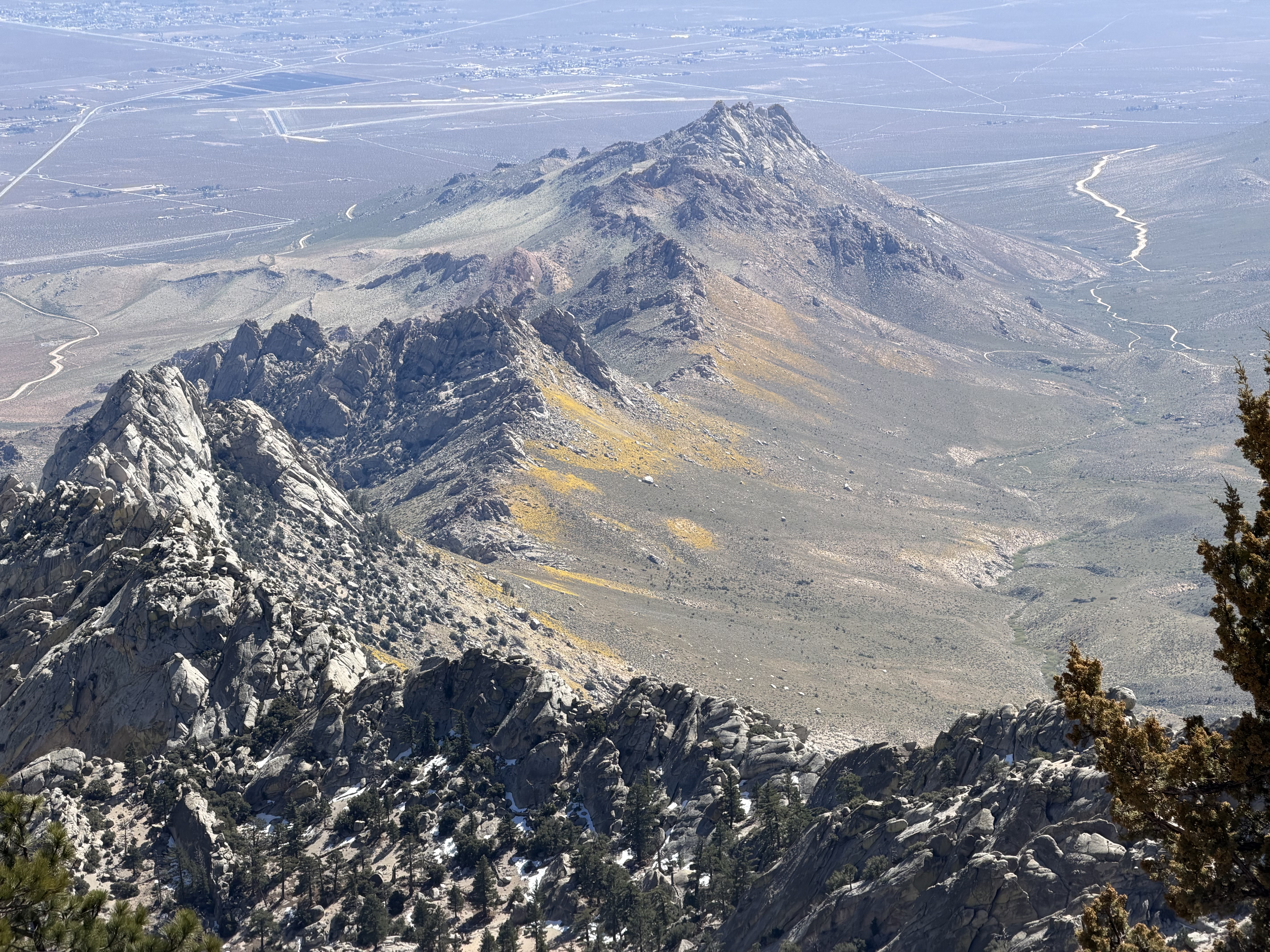 Five Fingers seen from Owens Peak