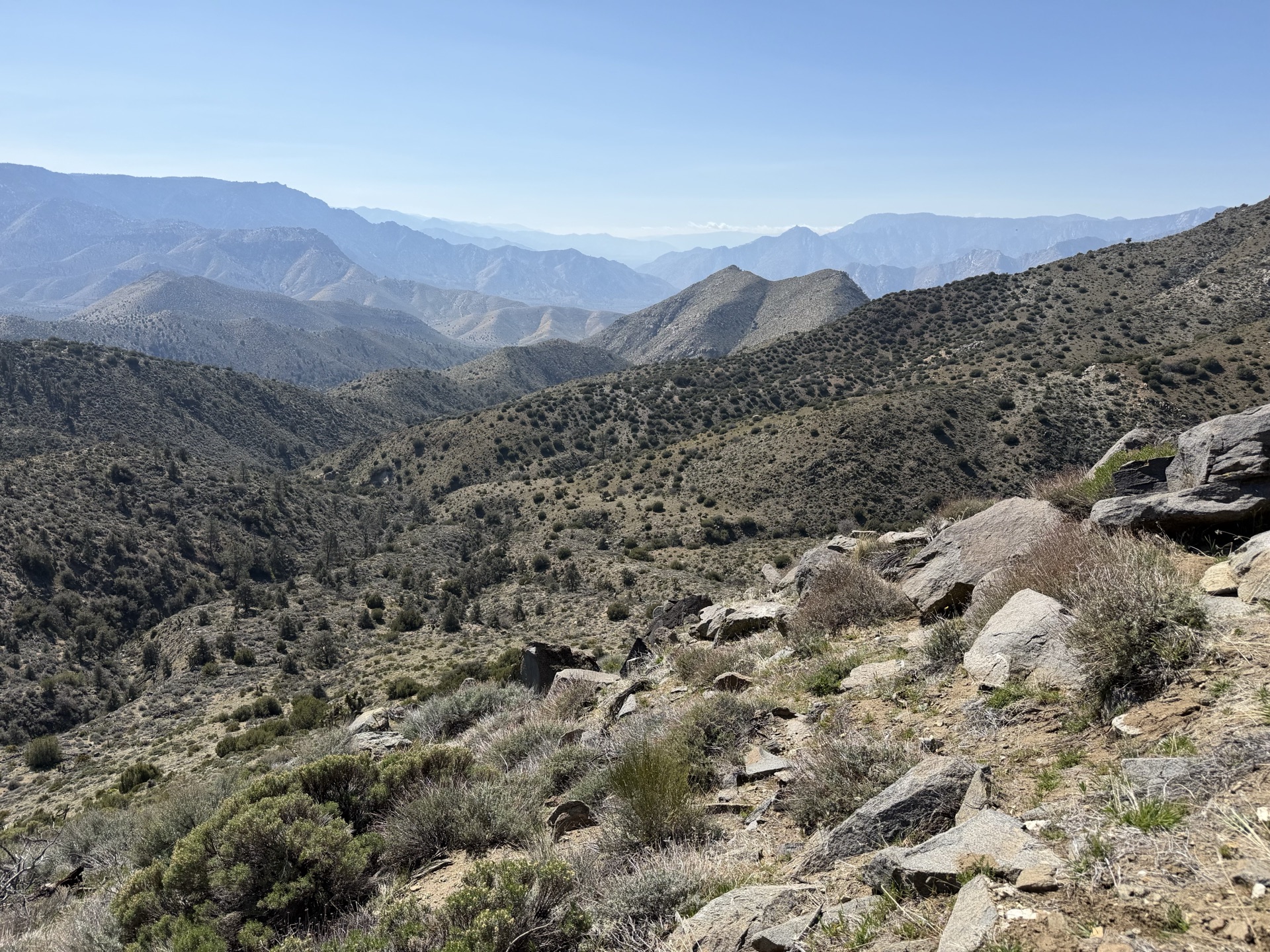 Mountain ridges
