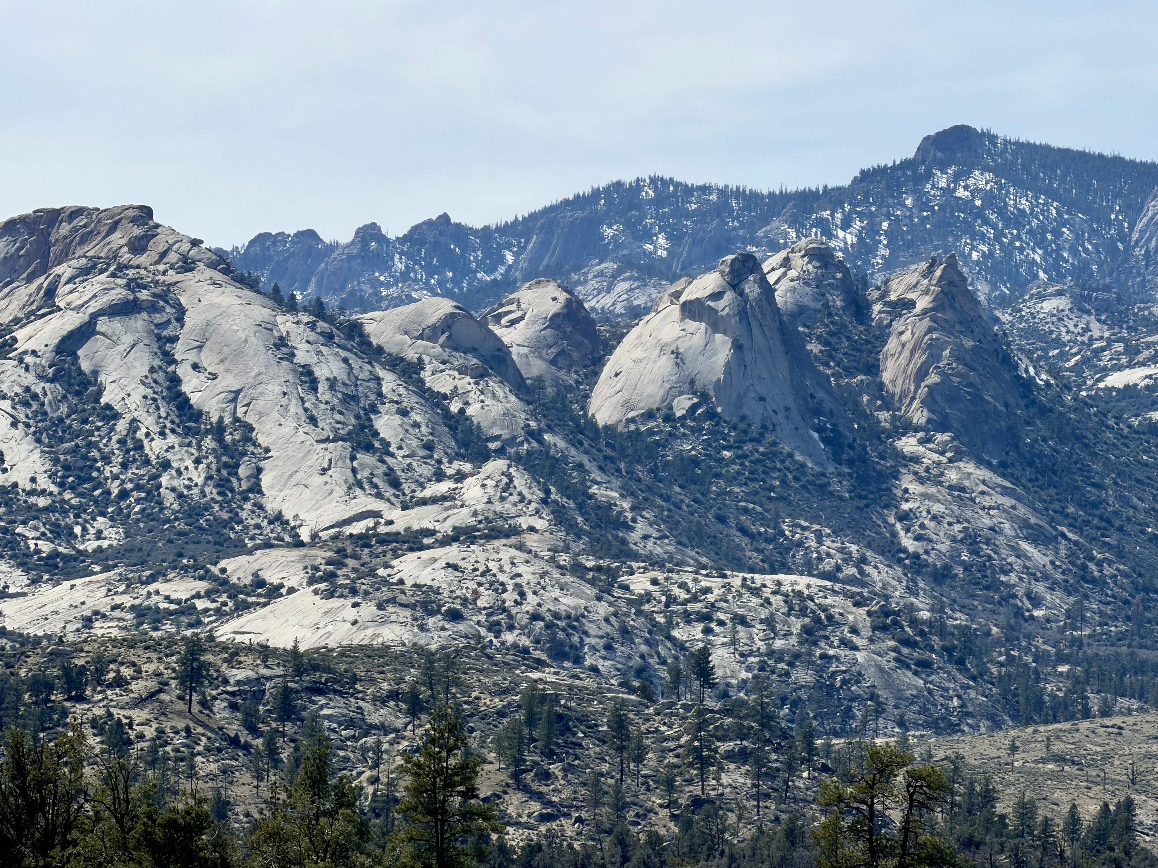 Domeland Wilderness granite plateau