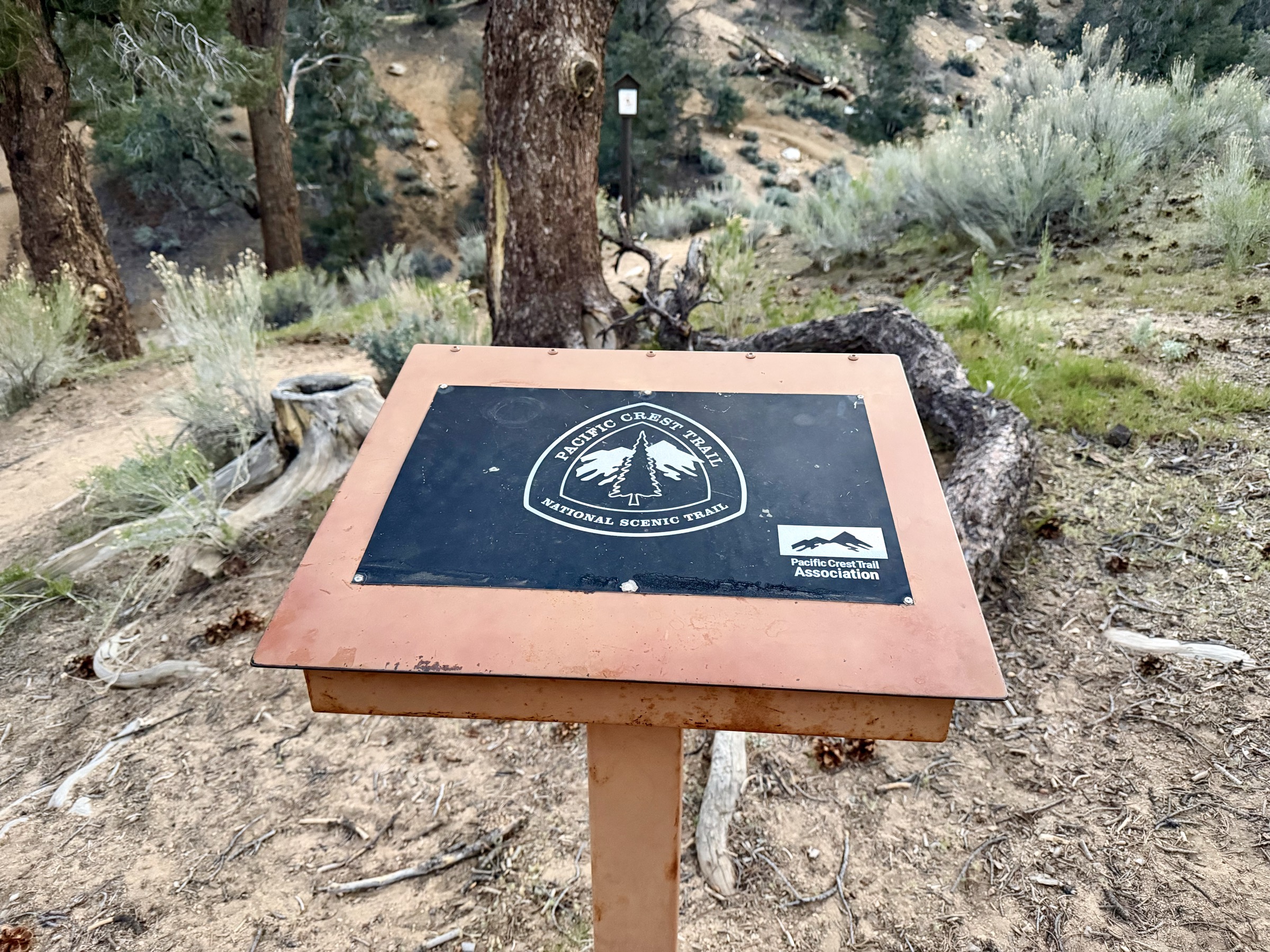 Pacific Crest Trail register notebooks