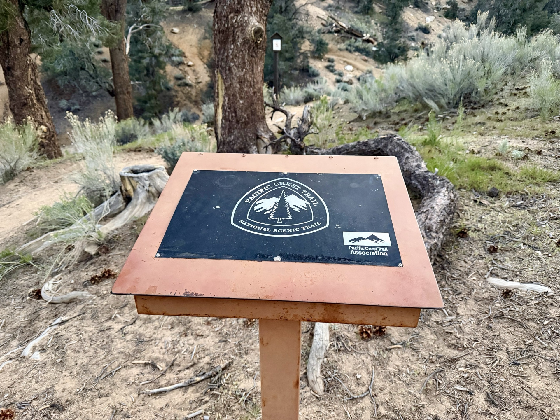 Pacific Crest Trail register notebooks