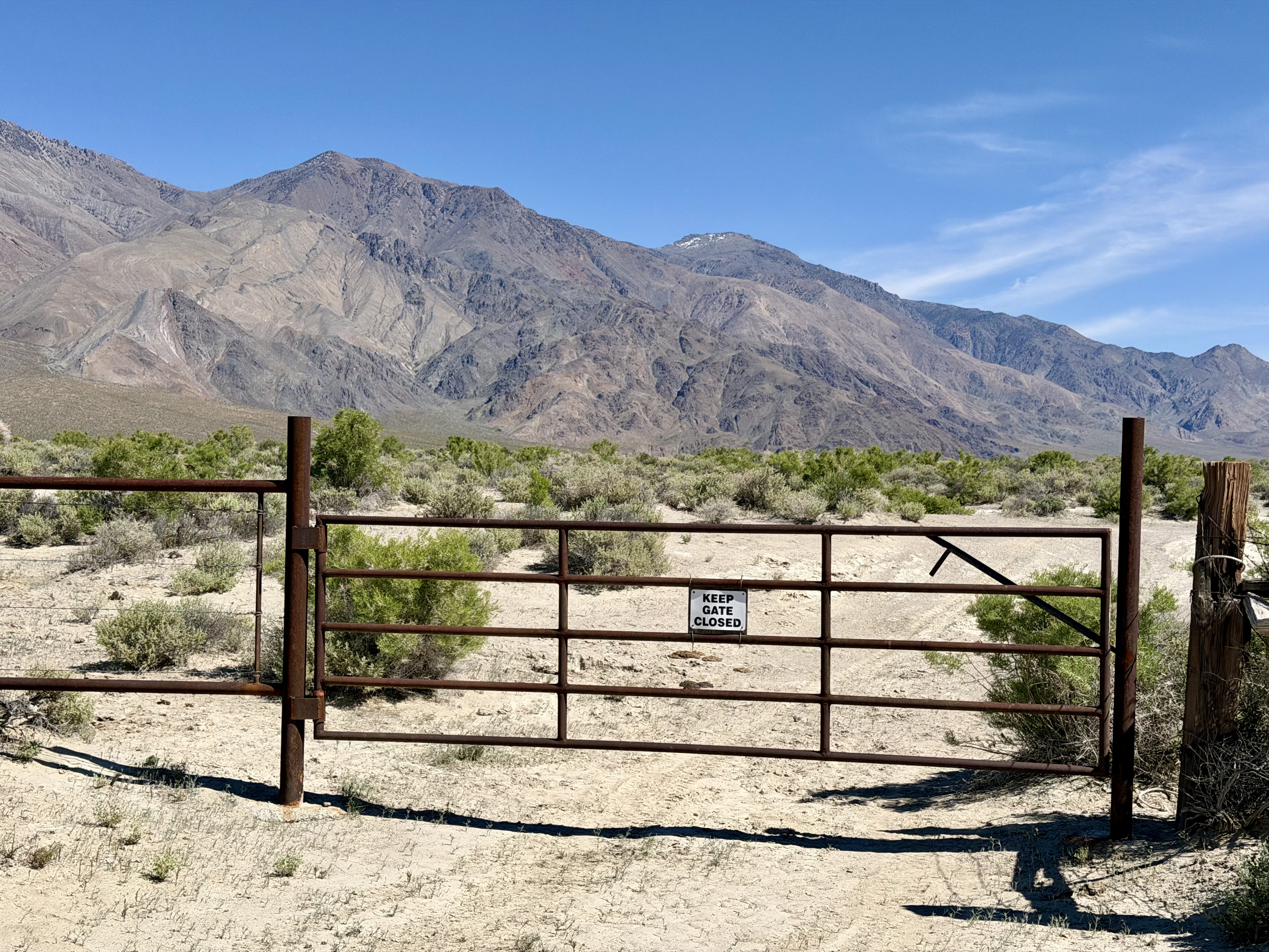 Many fences to pass, keeping cattle from dispersing