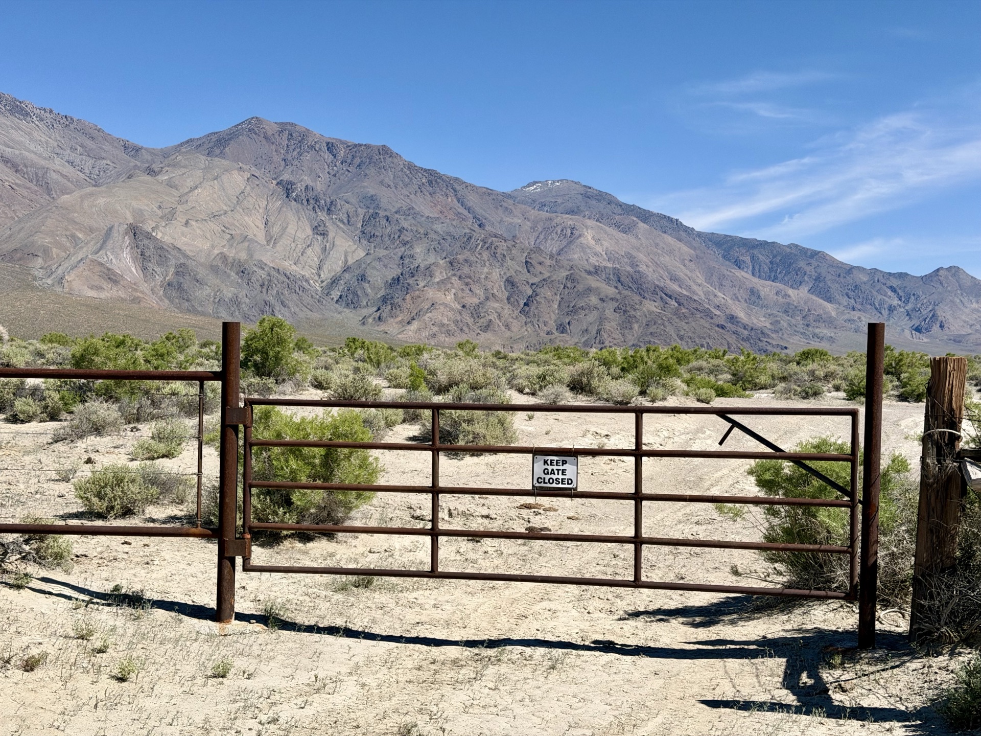 Many fences to pass, keeping cattle from dispersing